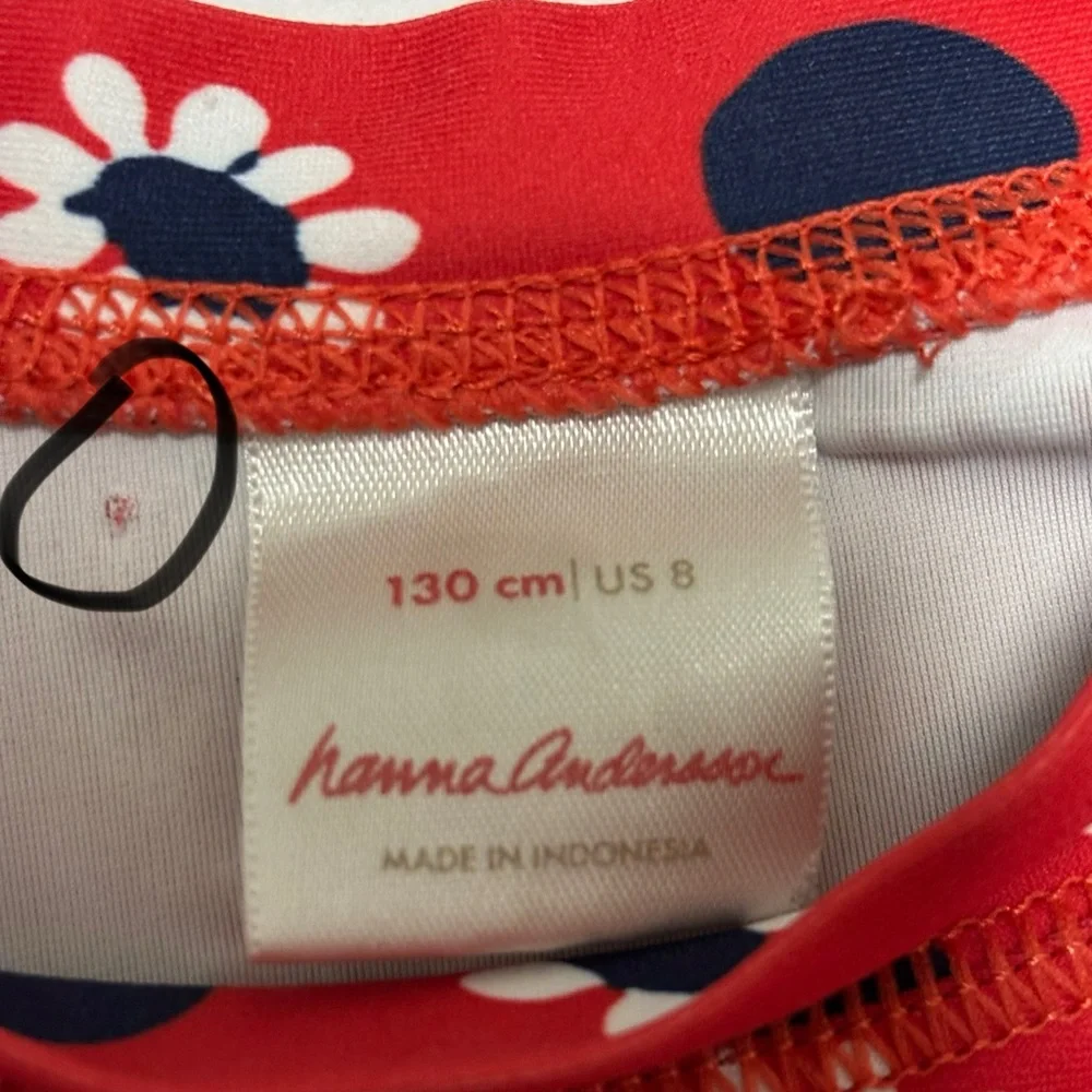 Hanna Andersson rash guard top size 130cm/8